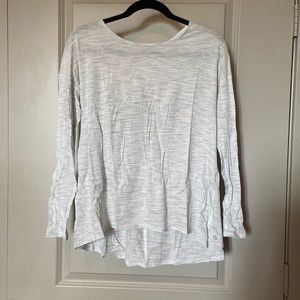 White lululemon shirt